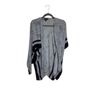 Mario Serrani Women's Fashion Wrap Swim Cover Up Komono One Size Black‎ Geo